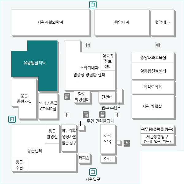 유방암을 비롯한 각종 유방질환 환자들에게 전문적이고 체계적인 진단과 치료, 교육을 제공하는 전문 클리닉입니다.